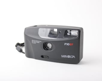 35mm Minolta F10BF Compact Point and Shoot Film Camera with Fixed Focus