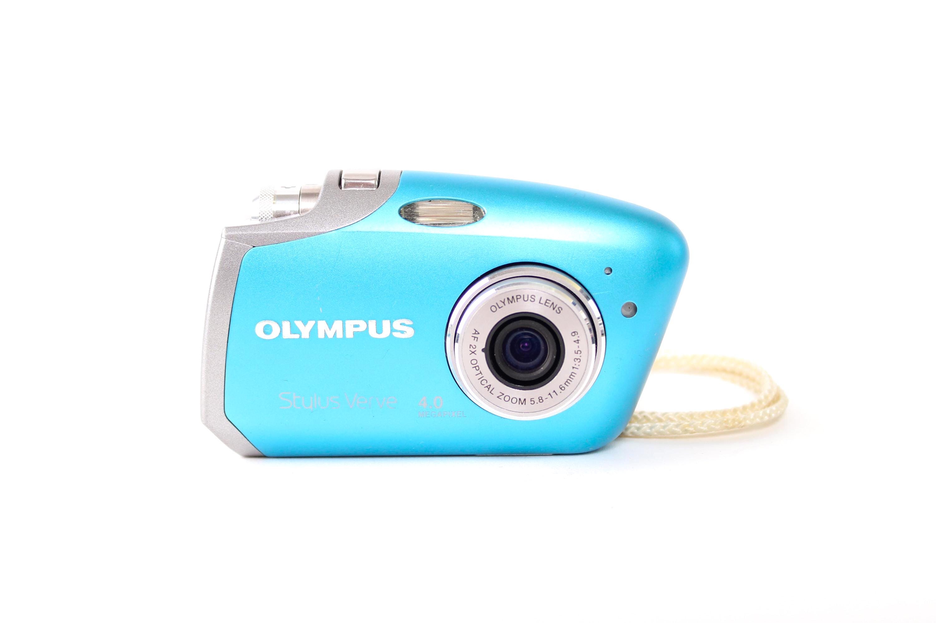 Olympus Stylus Verve – Y2k Vintage Digicam, 4 MP Compact Digital