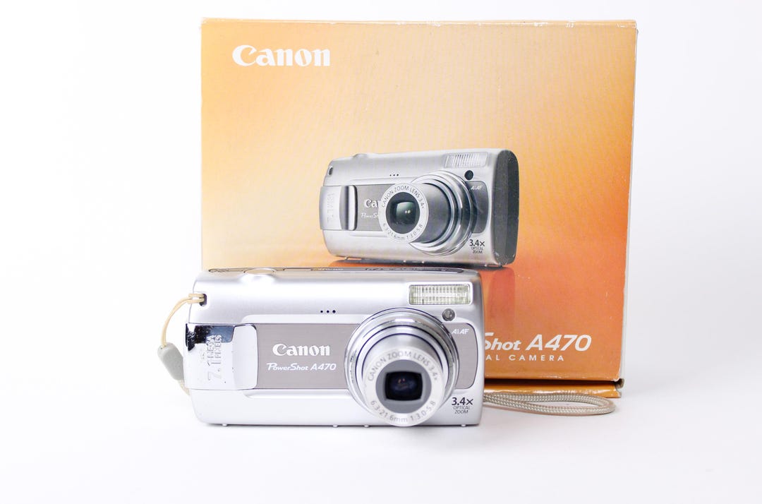 デジタルカメラ powershot A470 Amazon.com : Canon PowerShot A470 7.1 MP Digital Camera with