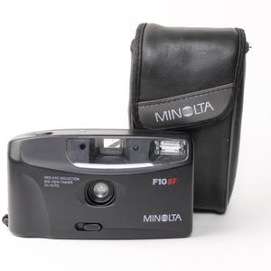 Minolta F10BF Kompakte Point and Shoot Filmkamera mit Festfokus