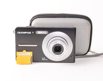 Retro Olympus X-15 Compact 8MP Vintage Digital Camera With 3x