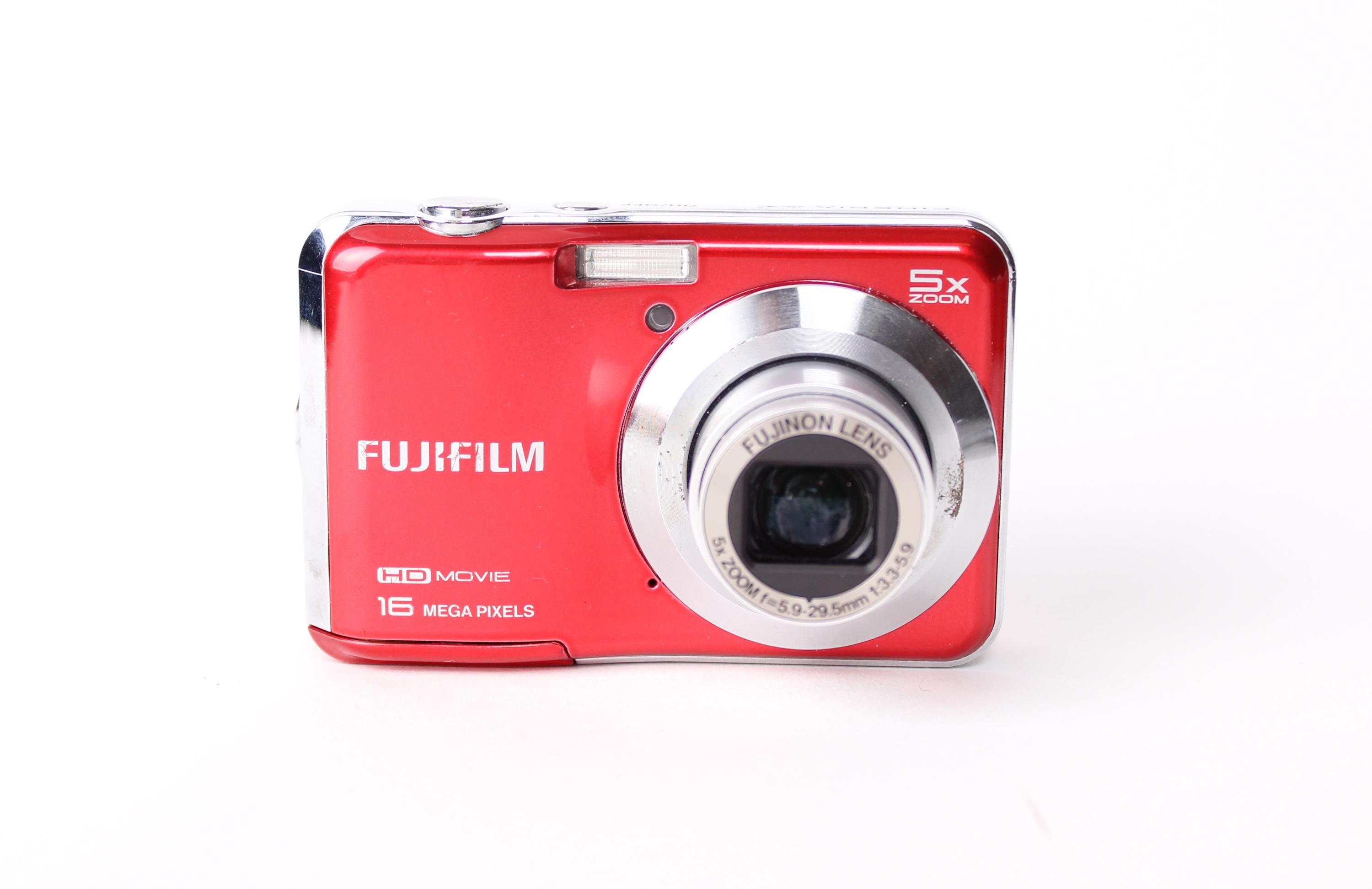 Fujifilm Finepix AX650 16MP Red Color Digital Camera - Y2K Point