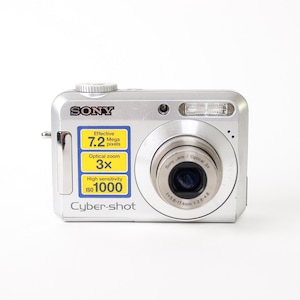 Vintage Sony Cyber-shot DSC-S650 Digital Camera – 7.2MP Compact Point and Shoot digicam