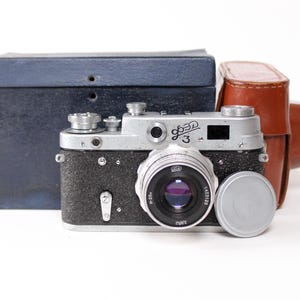 FED-3 retro Rangefinder Camera- Vintage 35mm Film Camera with box