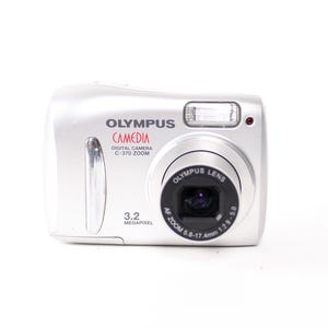 2000s digicam Olympus camedia C-370 Compact Digital Camera for beginner y2k