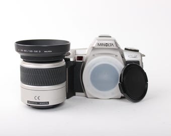 Minolta Alpha Sweet 35mm SLR Film Camera With Minolta AF Zoom 28