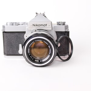 Nikomat FT 35mm SLR Film Camera with NIKKOR-S 50mm Nikon