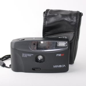 Minolta F10BF Kompakte Point and Shoot Filmkamera mit Festfokus