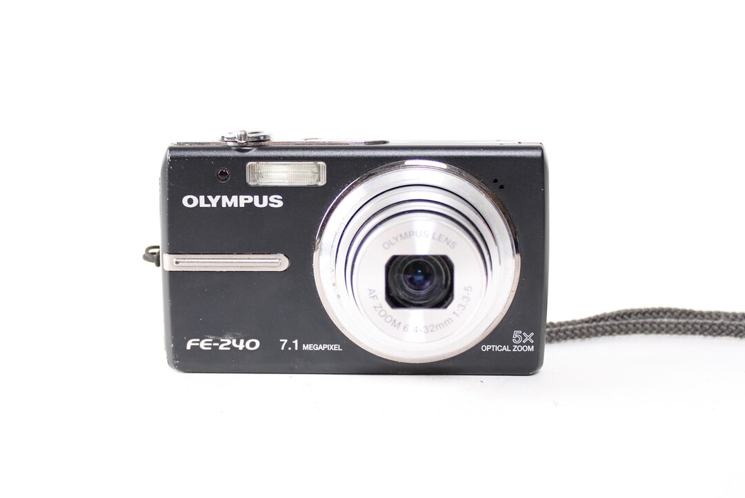 Y2k Digital Camera Olympus FE-240 2000s Compact Digi Cam - Etsy