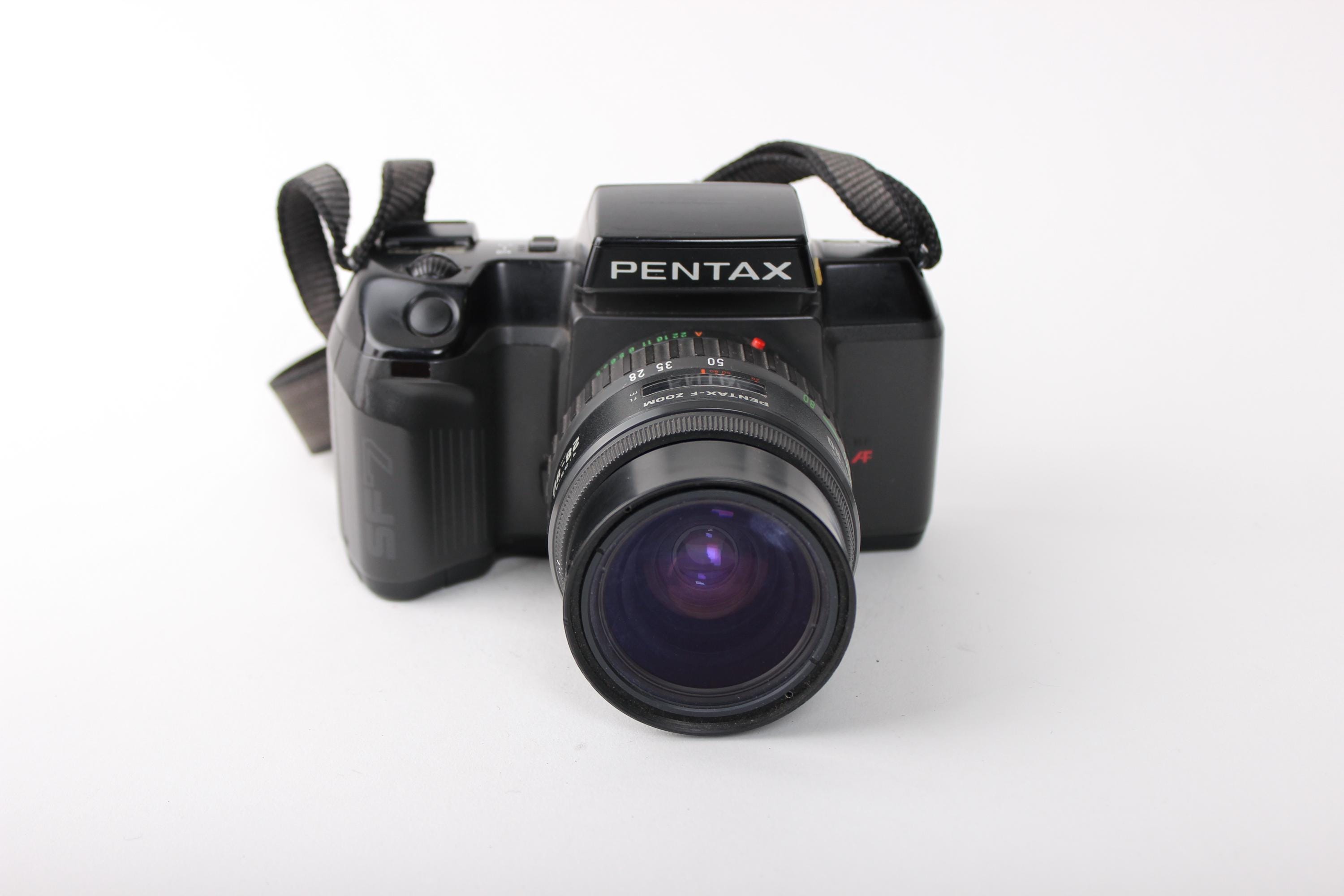 ペンタックス SF-7 35mm 一眼レフフィルムカメラ - 28-80mmレンズ搭載