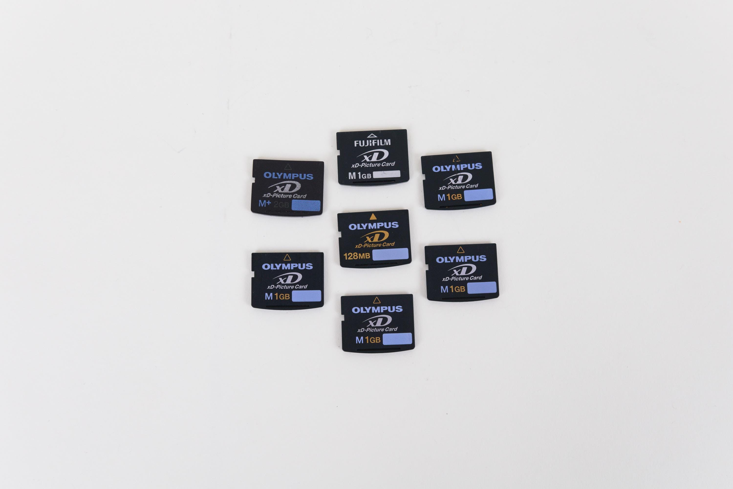Xd-picture Card Olympus M+ 2GB /1GB/128MB, Fujifilm M 1GB