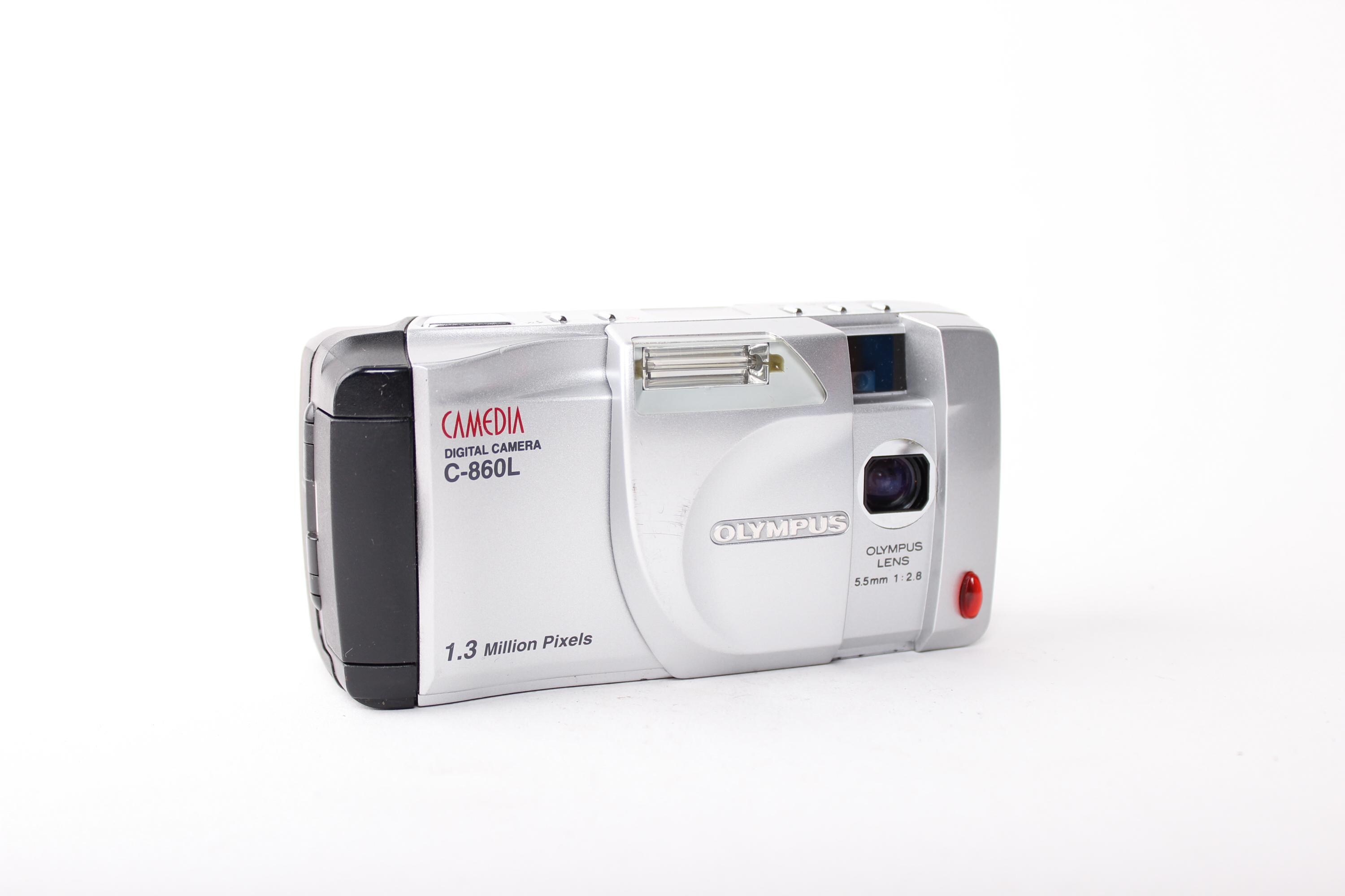 Vintage Olympus C-860L Digital Camera, Early 1.3MP Point & Shoot