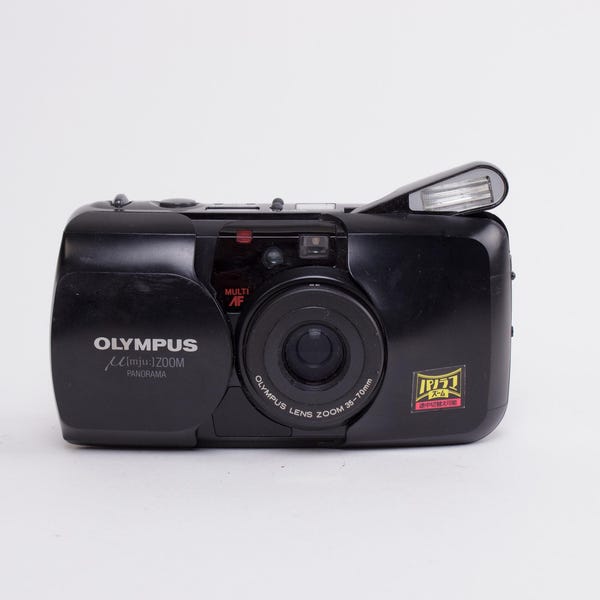 Olympus stylus mju Zoom Point and Shoot 35mm Film Camera (Flash Not Working)