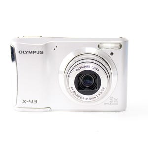 Olympus X-43 14.0MP Digital Camera silver color Compact Point-and-Shoot digicam