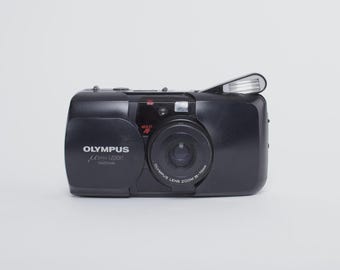 Vintage Olympus Mju Zoom Stylus 35mm Film Camera FLASH DOESNT WORK
