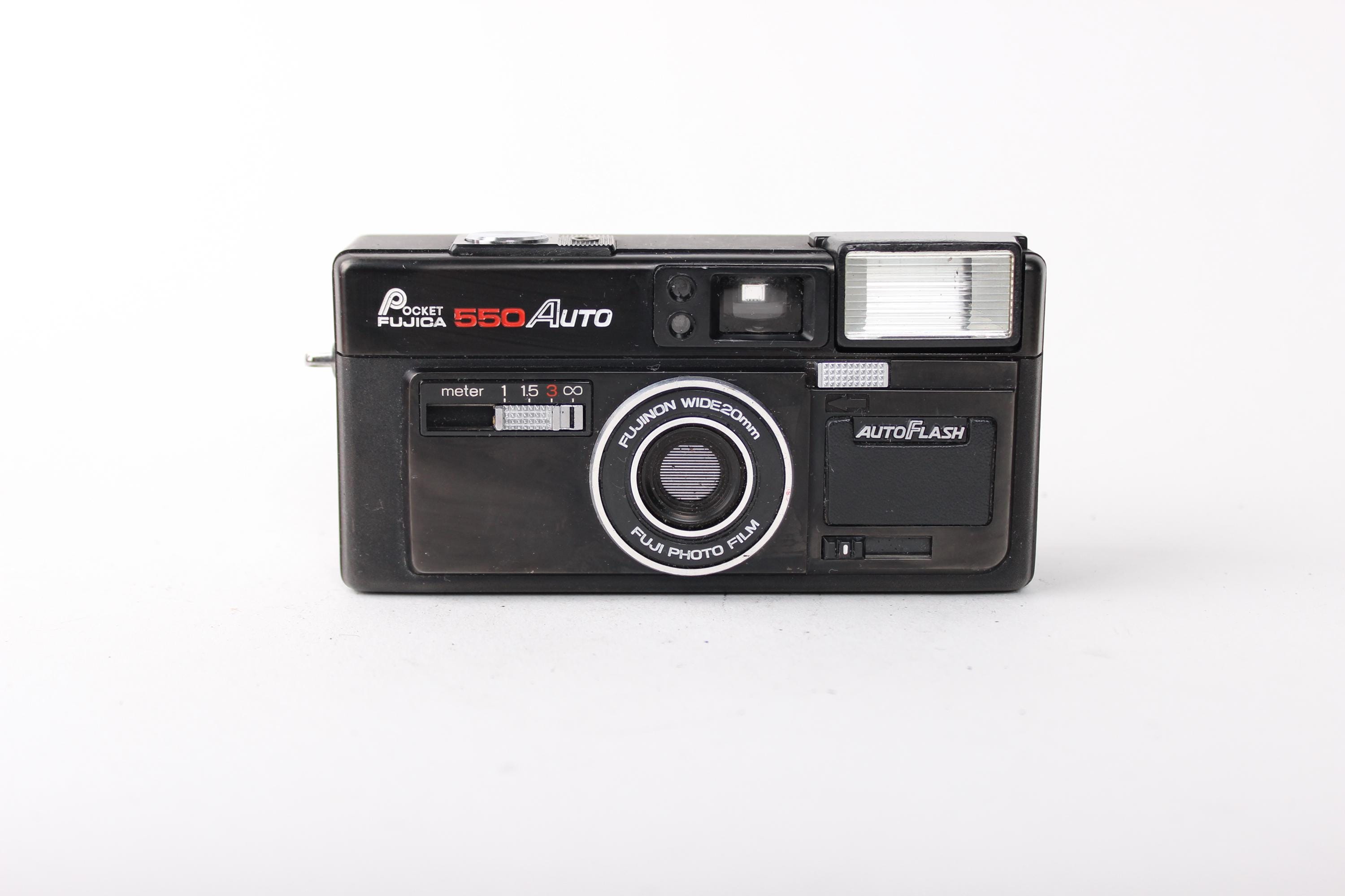 FUJICA 550 Auto フィルムカメラ 動作未確認 レトロ 海外人気 Fuji Pocket 550 Auto Compact Film Camera for Beginners - Etsy