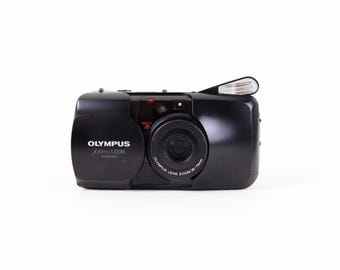 Vintage Olympus Mju Zoom panorama Stylus 35mm Film Camera for beginners
