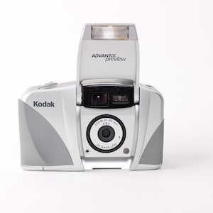 Vintage Kodak Advantix Preview APS Film Camera - Retro Hybrid Point & Shoot