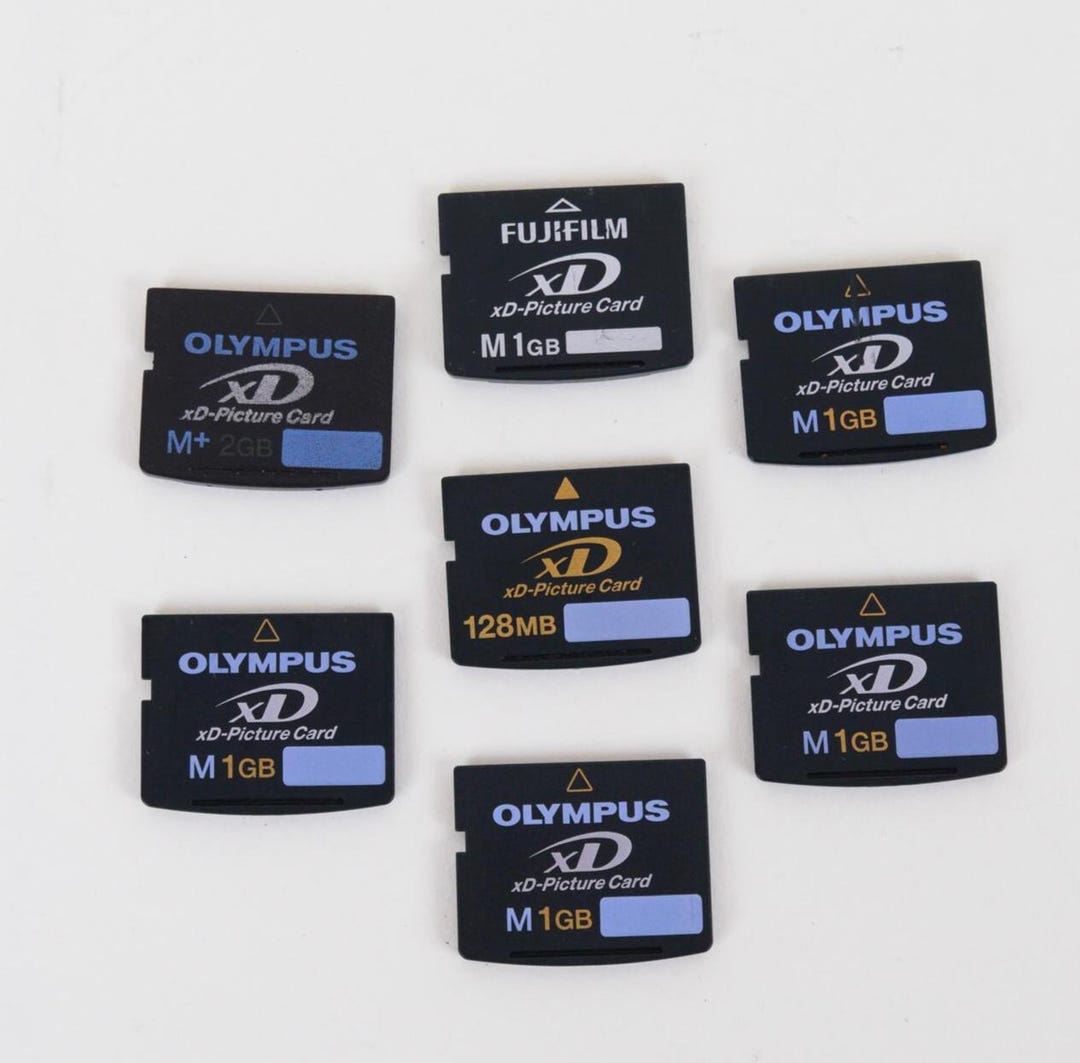Xd-picture Card Olympus M+ 2GB /1GB/128MB, Fujifilm M 1GB