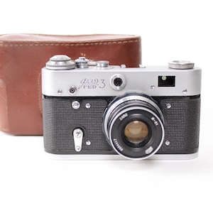 FED-3 Vintage Rangefinder 35mm Film Camera 1960s