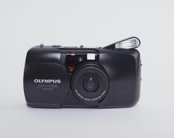 Vintage Olympus Mju Zoom Stylus 35mm Film Camera FLASH DOESNT WORK