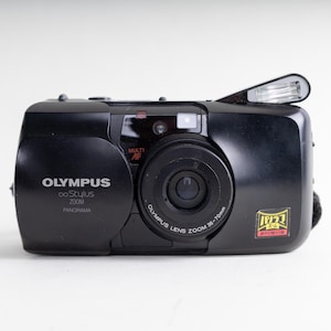 Vintage Olympus Mju Zoom Stylus 35mm Film Camera FLASH DOESNT WORK