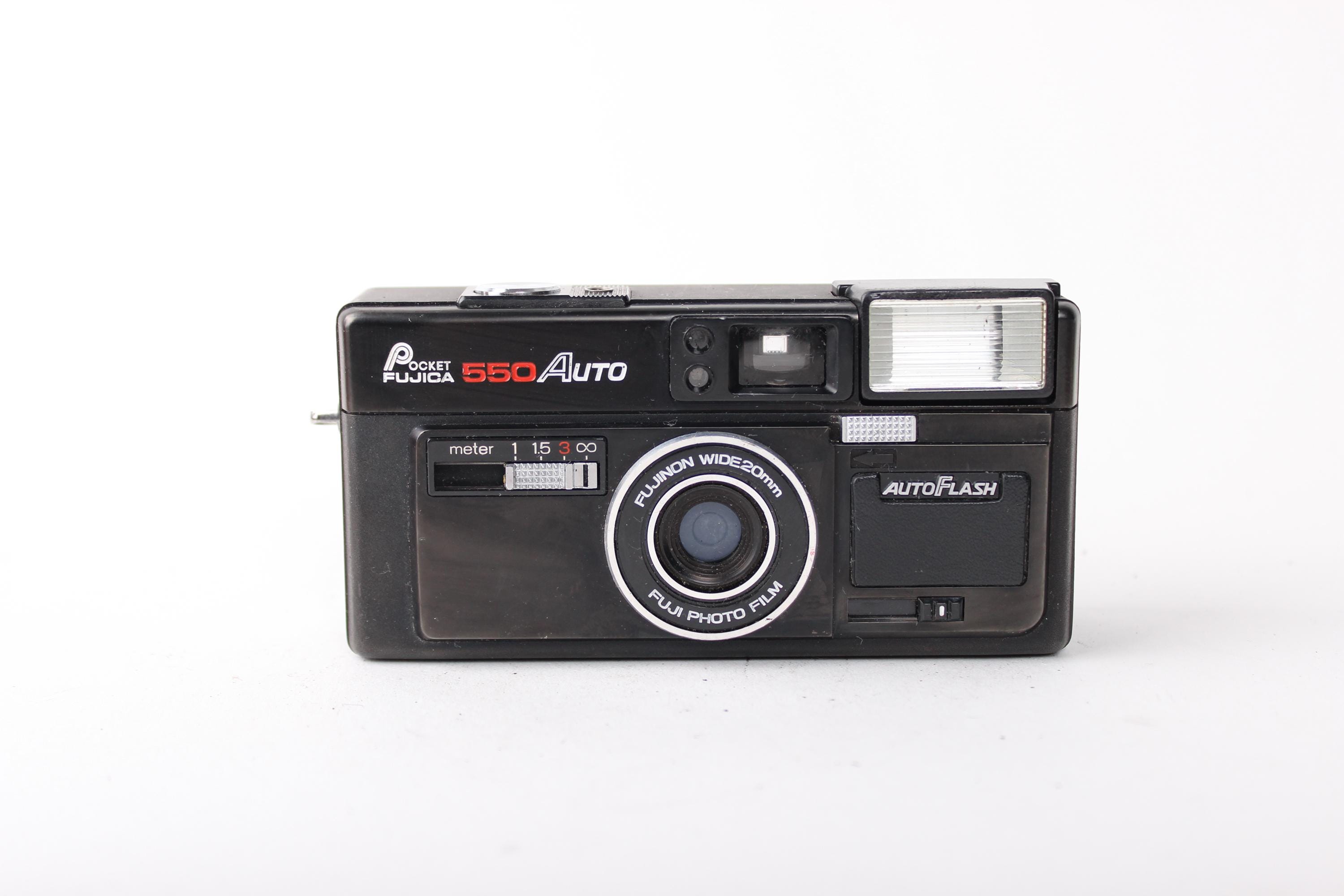 FUJICA 550 Auto フィルムカメラ 動作未確認 レトロ 海外人気 Fuji Pocket 550 Auto Compact Film Camera for Beginners - Etsy