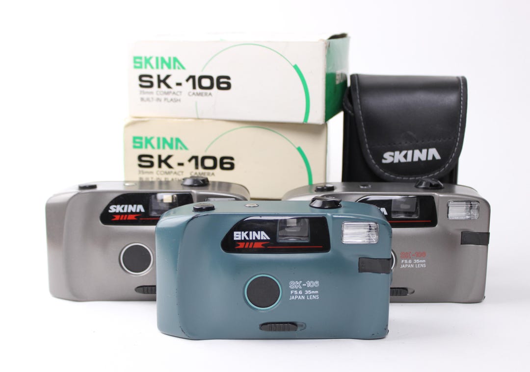 Buy Vintage Skina SK-106 Film Camera: 90s Point and Shoot, Fixed Focus  Online in India