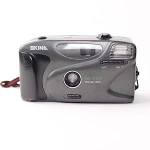 Retro Skina SK-107 35mm Film Camera - Vintage Point & Shoot with Flash