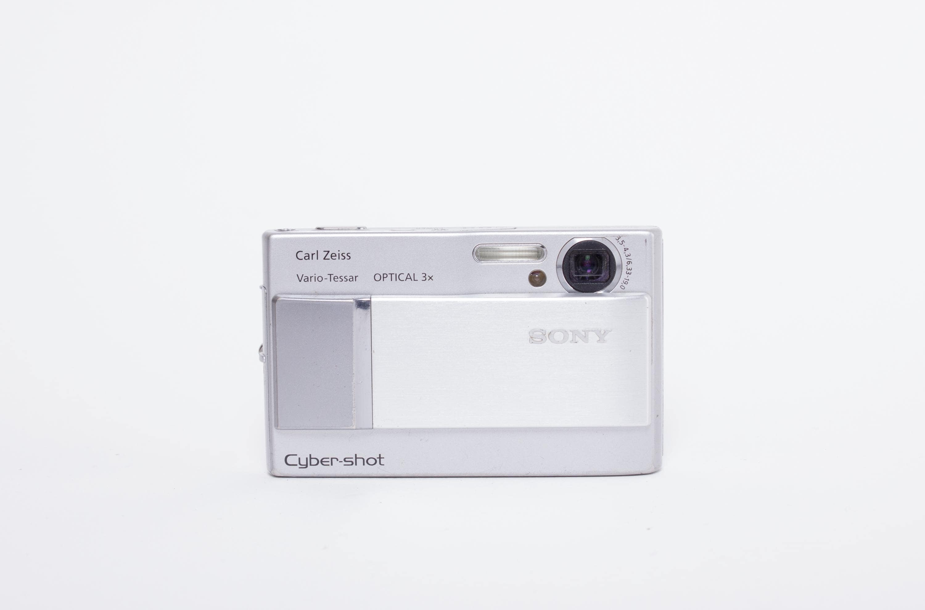 Sony Cyber-shot DSC-T10 Digital Camera Vintage Carl Zeiss Lens Y2K