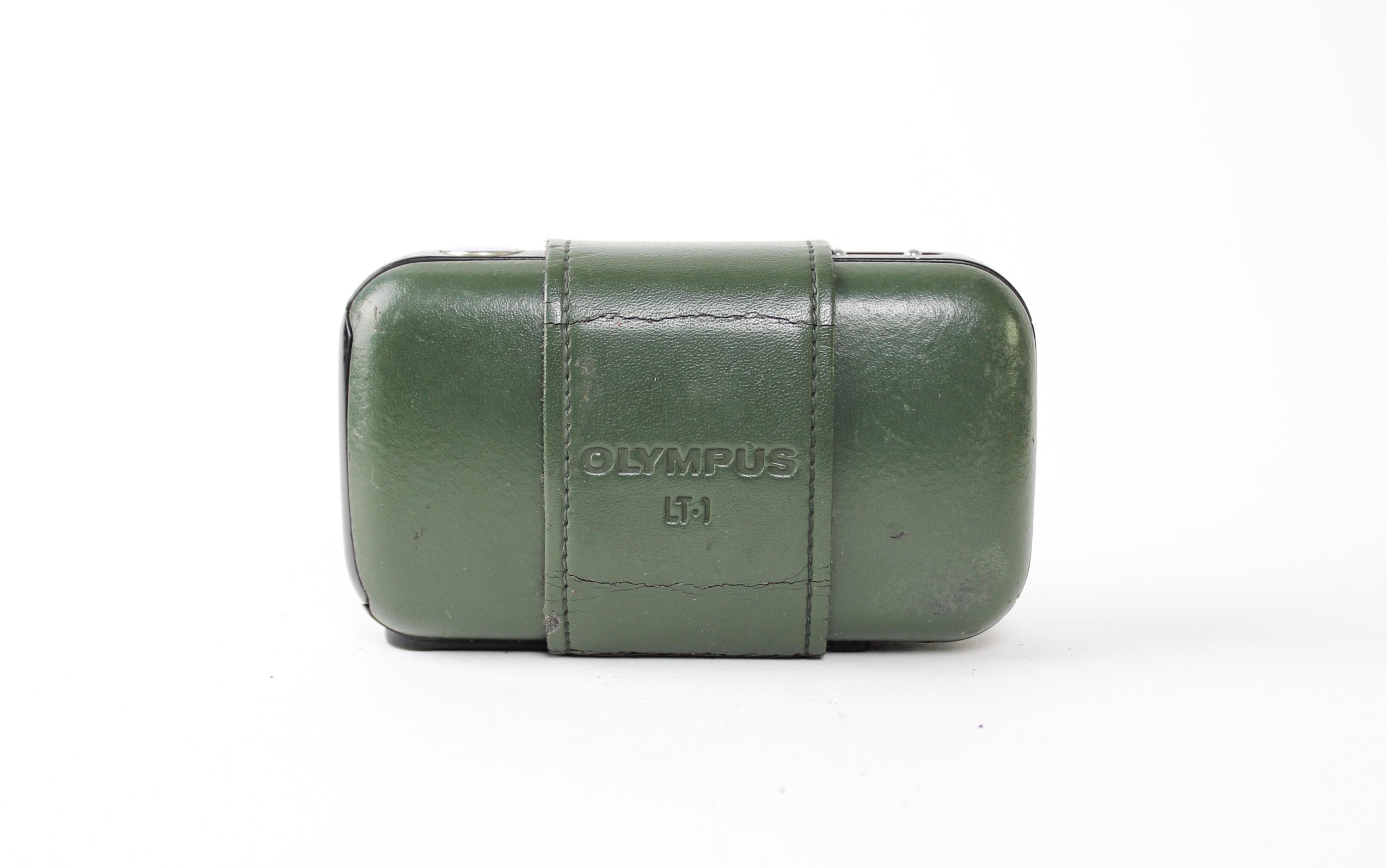 Vintage Olympus LT-1 35mm Film Camera - Green Ultra Compact Point