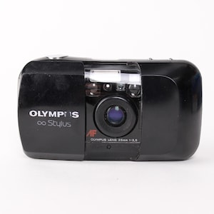 Olympus Mju 1 Infinity Stylus: 35mm Film Camera point and shoot FLASH DOESNT WORK