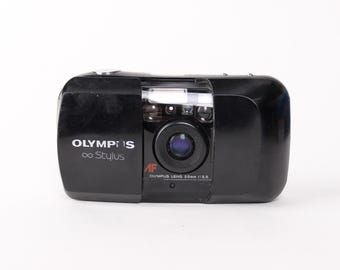 Olympus Mju 1 Infinity Stylus: 35mm Film Camera point and shoot FLASH DOESNT WORK