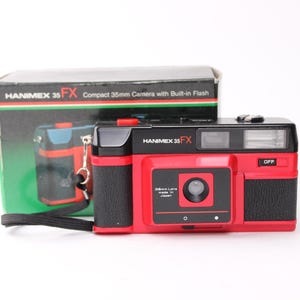 35mm film camera Hanimex 35FX vintage point and shoot compact camera