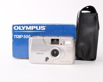 Olympus TRIP 500 35mm film point and Shoot beginner camera