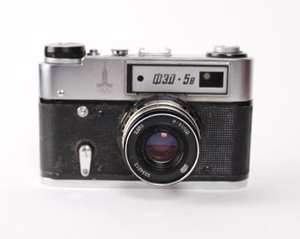 Rangefinder Film Camera FED 5B / FED 5V 35mm M39 Lens