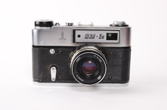 Rangefinder Film Camera FED 5B / FED 5V 35mm M39 Lens