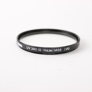 Vintage 58mm Filter Hama UV 390 filter