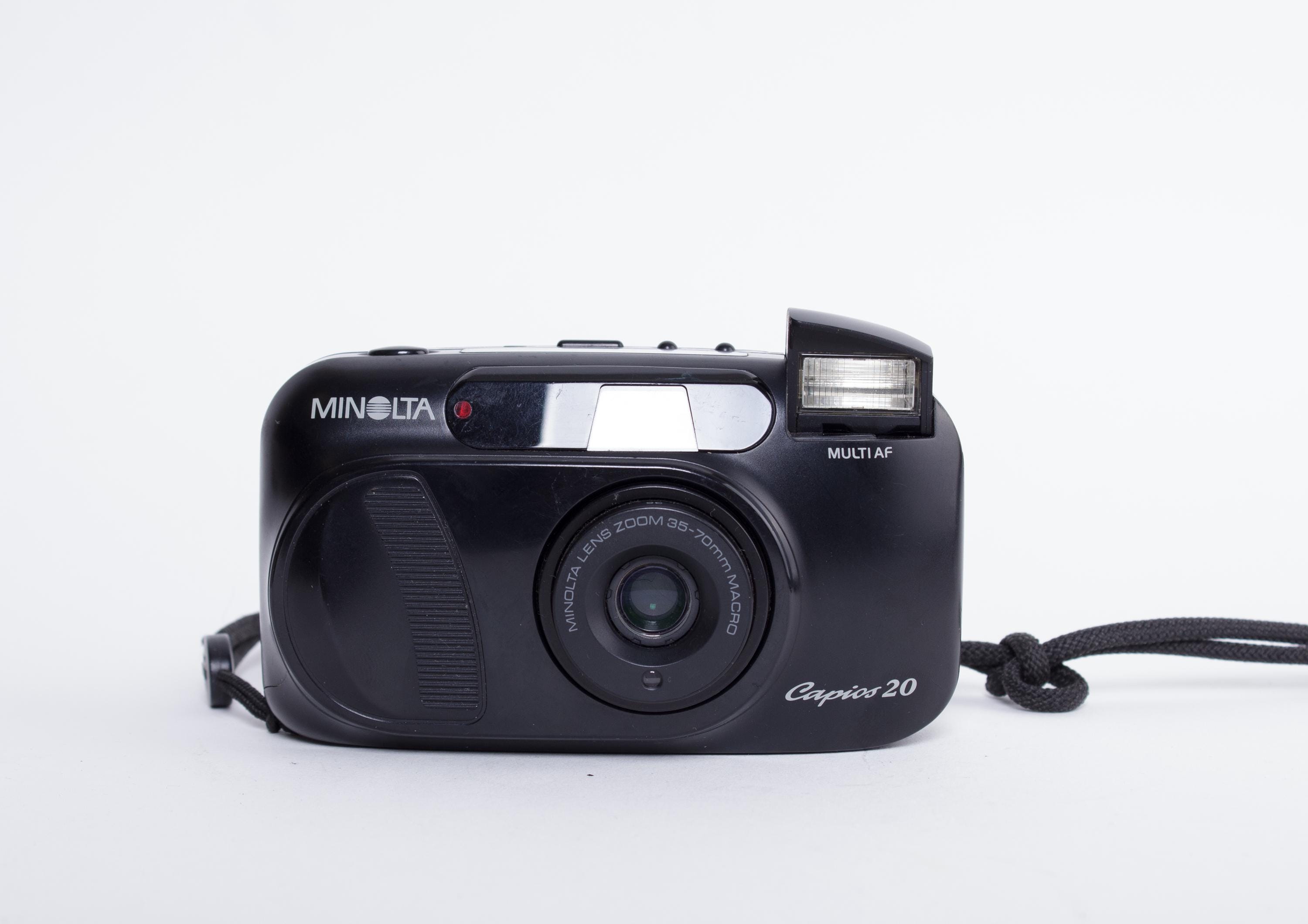 Minolta Capios 20 35mm Zoom Film Camera With Macro 90s Japan - Etsy UK