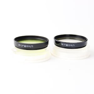 Vintage USSR ZhZ-1,4x (ЖЗ-1,4х) 52mm & UV-1x 52mm Filters - Retro Photo Gear