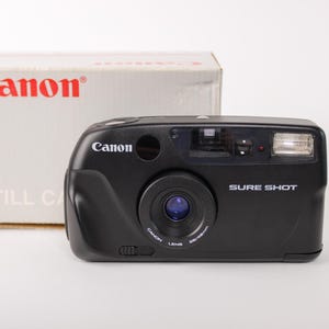 Canon Prima Twin 35mm Film Camera: Dual Lens 90s Point and Shoot
