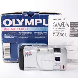 Cámara digital de los años 90 Olympus C-860L Cámara digital compacta para principiantes de los años 90