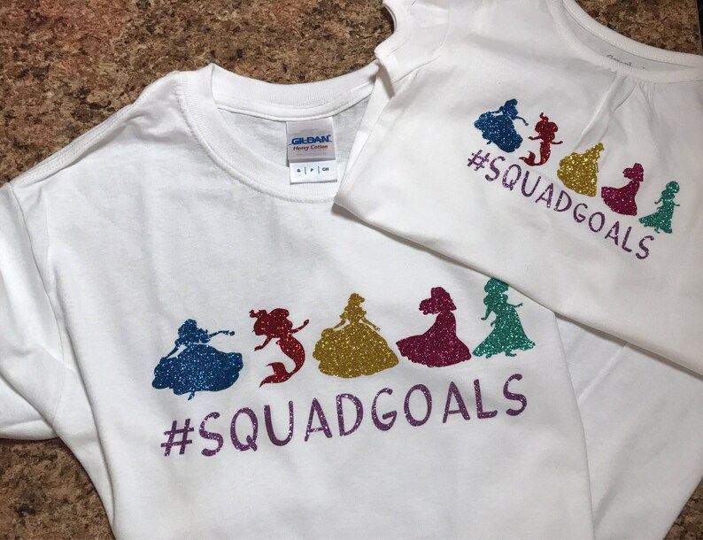 princess squad goals shirt