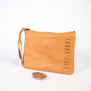 Laura Cole Deerskin Ledergeldbörse