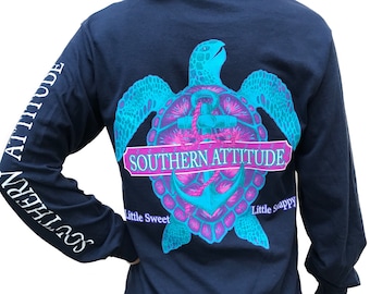 Women's simply southern long sleeve shirts Outlet