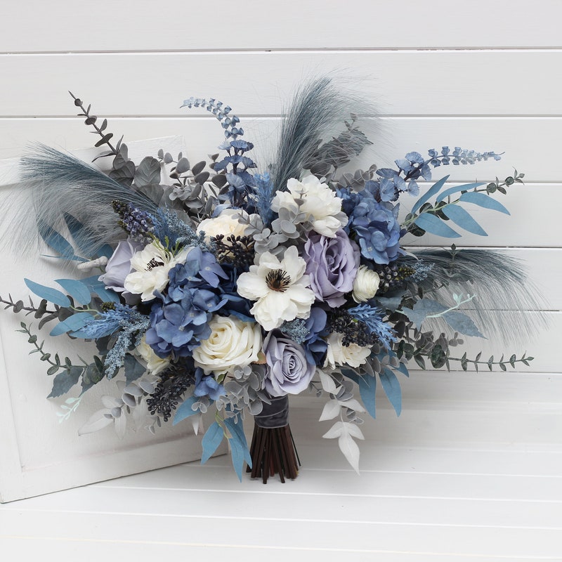 Grey Bouquet - Etsy