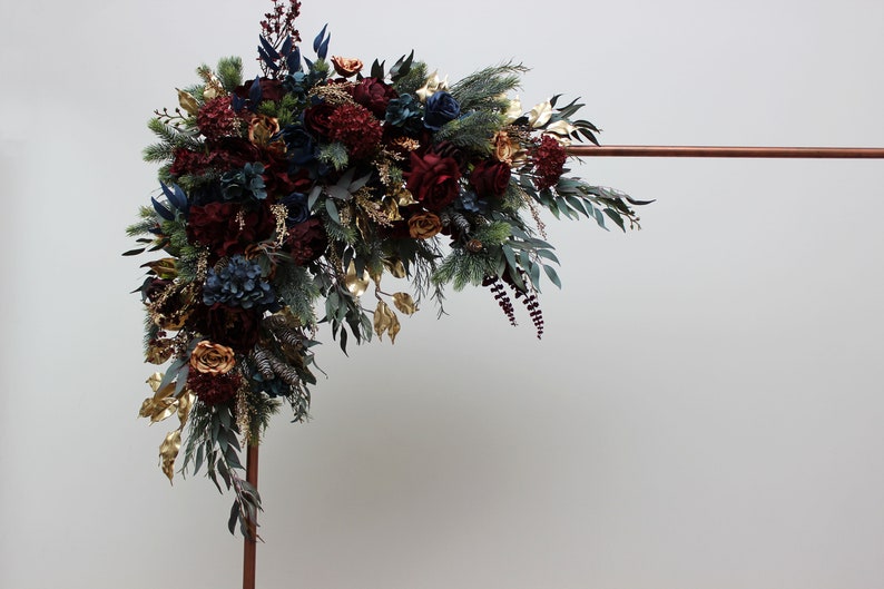 gold flower arch gold flower arch