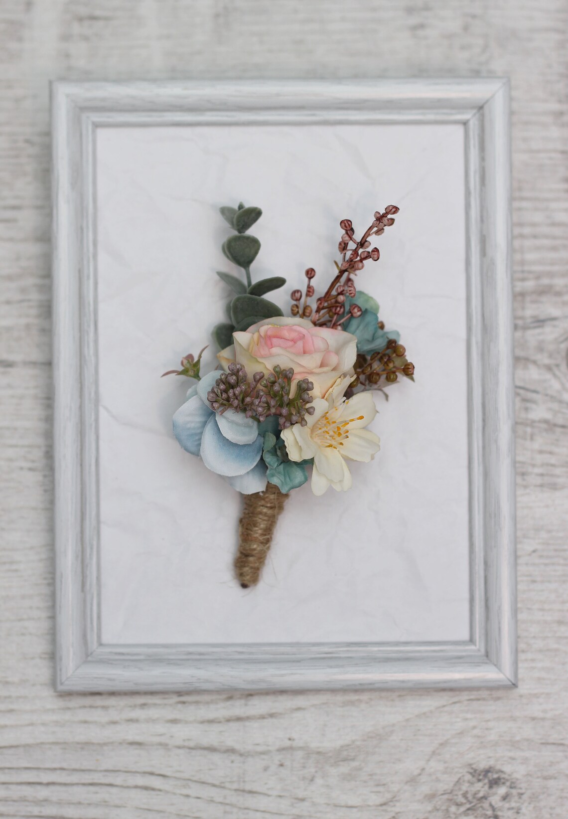 Blush Pink Pastel Wrist Corsage Flower Bracelet Floral | Etsy