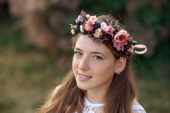 fall flower headbands