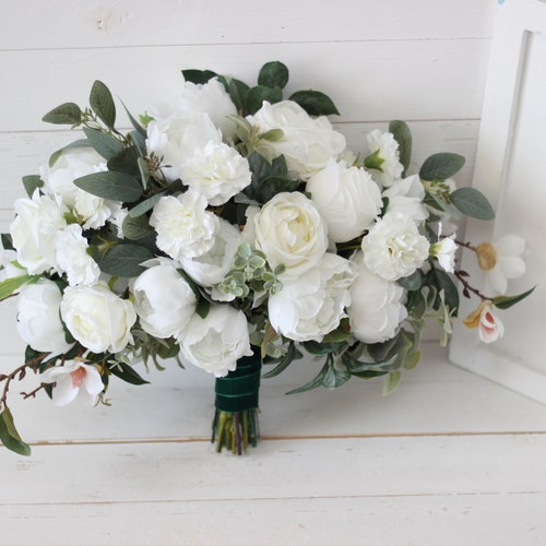 white peony wedding